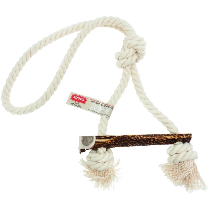 Jucarie pentru animale 4DOGS, XL, culoare naturala