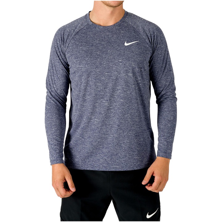 Bluza de inot Nike Long Sleeve Hydroguard, marimea L, Bleumarin