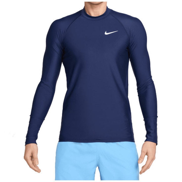 Bluza de inot pentru barbati Nike Swim Whitewater, marimea M, Bleumarin