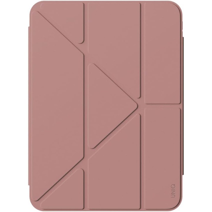 Sigloo tok Apple iPad Mini 7/6 (2024/2021), 8.3", Teljes védelem, Origami állvány, Arany