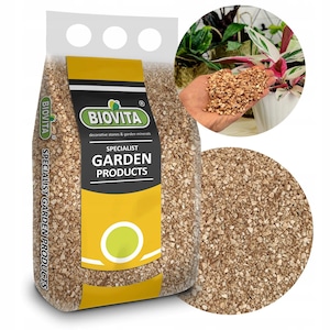 Vermiculita Biovita 1-5mm 5l, pentru imbunatatirea solului, mentinerea umiditatii, utilizare in gradinarit si hidroponie