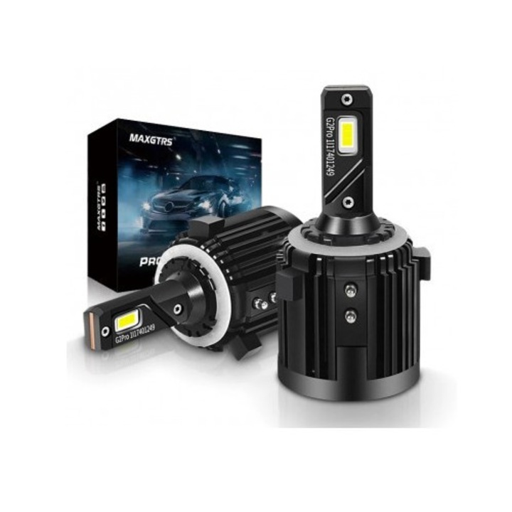 Комплект 2 LED крушки H7 G2-Pro за VW Golf 6, Golf 7, Audi, Mercedes, BMW, мощност 76W, 7600 Lm, 12V-24V - G2-Pro