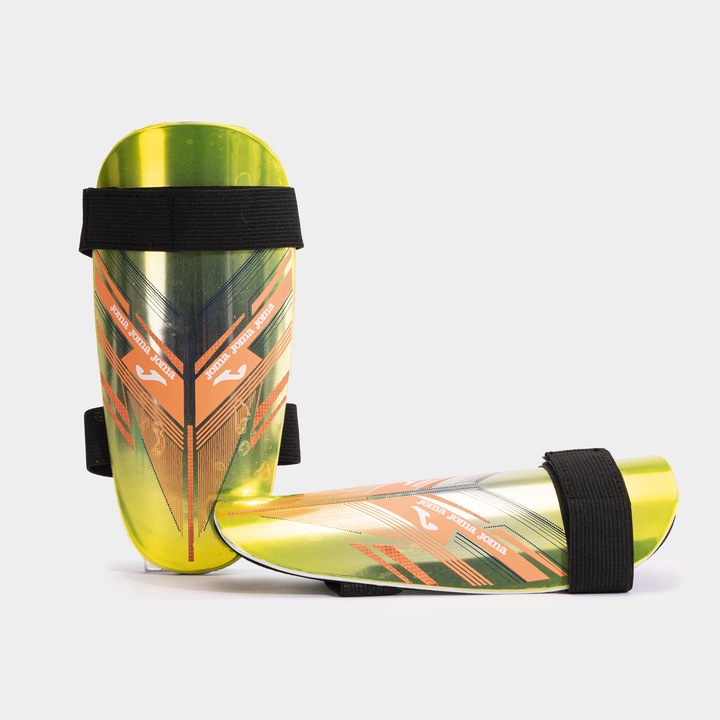 Sípcsontvédő Joma Defense, Sárga Fluo/Korall Fluo, S