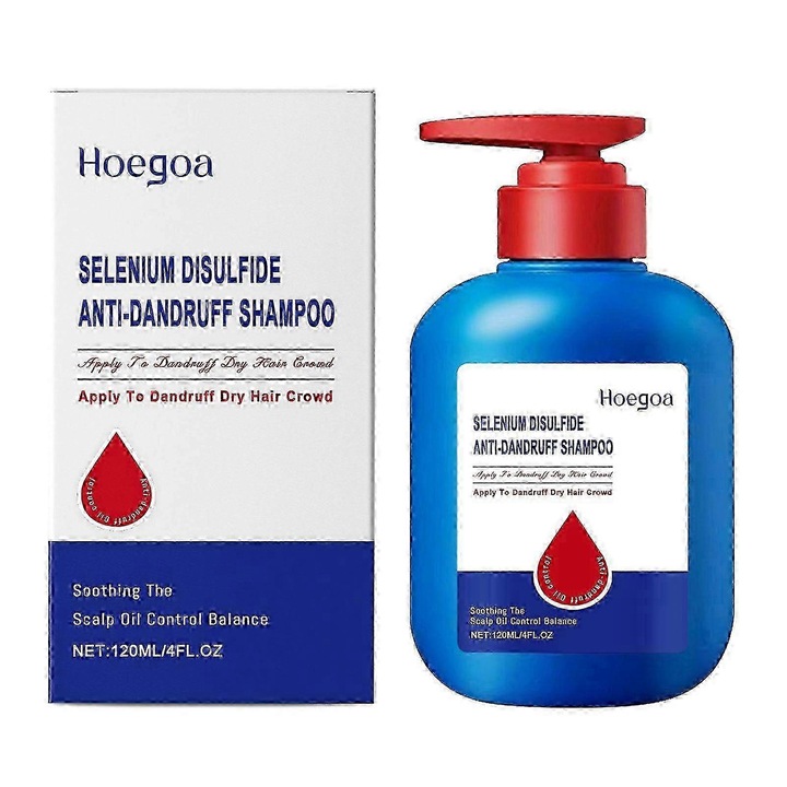 Sampon anti-matreata, 120ml, curatare profunda, control ulei, ingrijire scalp, set