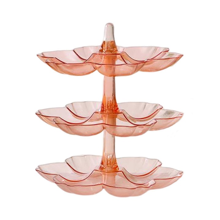 Tava servire, decorativa, pentru fructe si dulciuri, portocaliu