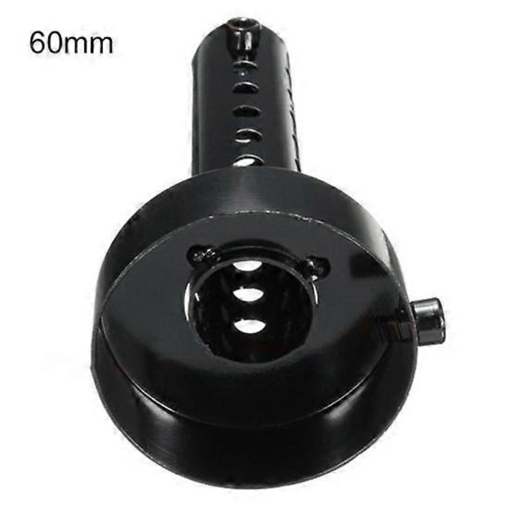 Kipufogó motorkerékpárhoz, 35/42/45/48/60mm, fekete, 5 darabos készlet