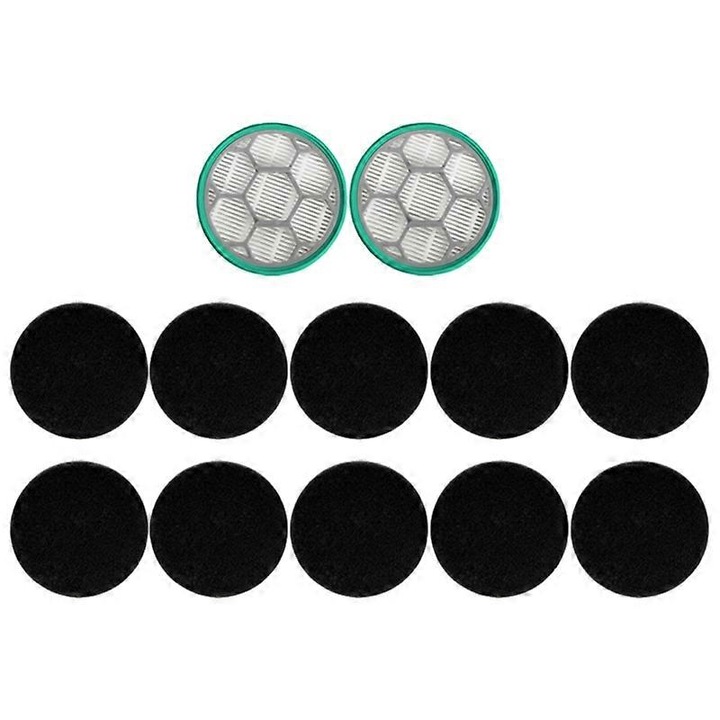 Set 2 filtre Hepa, 10 filtre din burete pentru kit de ingrijire a animalelor Neakasa/neabot P1 Pro
