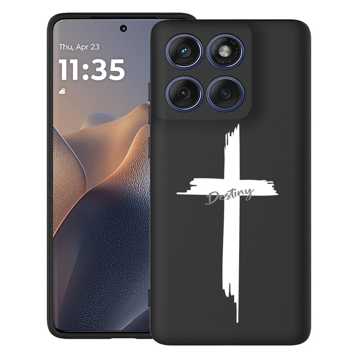 BestCase® Husa TPU Ultra Slim Compatibil cu Motorola Moto G86 Power, cu Design Destiny, 3113067 B 1466