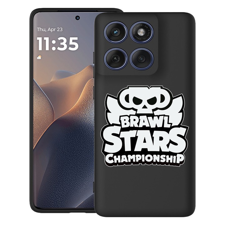BestCase® Ултра тънък TPU калъф, съвместим с Motorola Moto G86 Power, с дизайн Brawl Stars ChampionShip, 3113067 B 1686