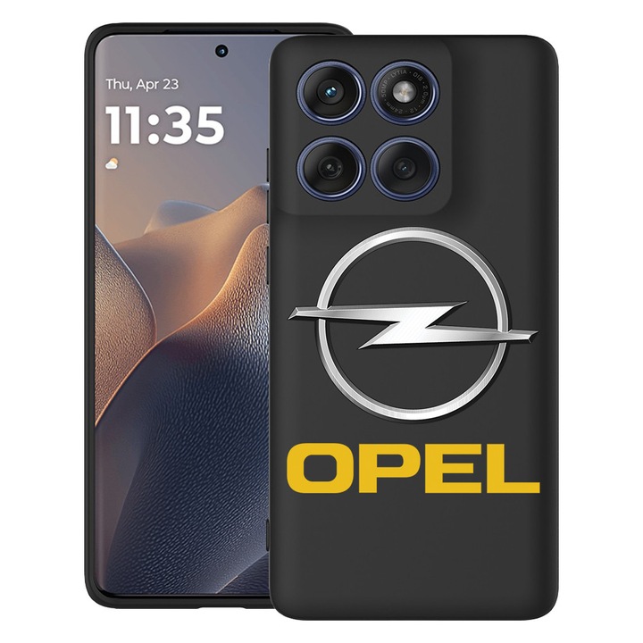 BestCase® Husa TPU Ultra Slim Compatibil cu Motorola Moto G86 Power, cu Design Opel, 3113067 B 1728