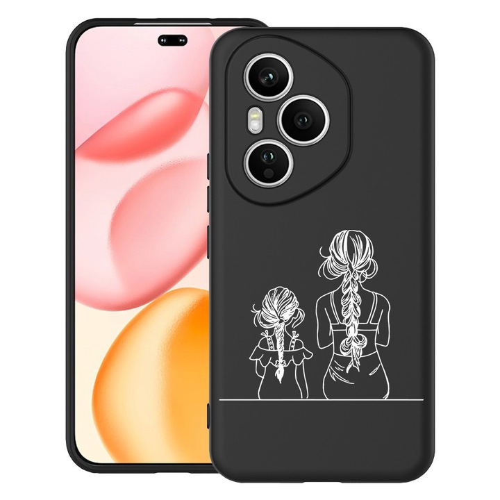 BestCase® Szilikon Ultra Slim Tok Honor 400 Pro Készülékhez Anya és Lány Designnal, 2043679 B 1048