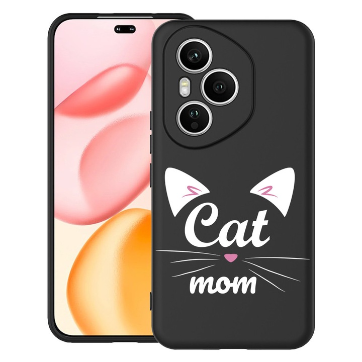 BestCase® Szilikon Ultra Slim tok OPPO Reno13 5G-hez, Cat Mom design, 2043674 B 1850