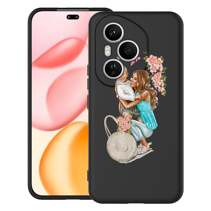 BestCase® Szilikon Ultra Slim tok OPPO Reno13 5G telefonhoz, Mom Life With a Boy dizájnnal, 2043674 B 559