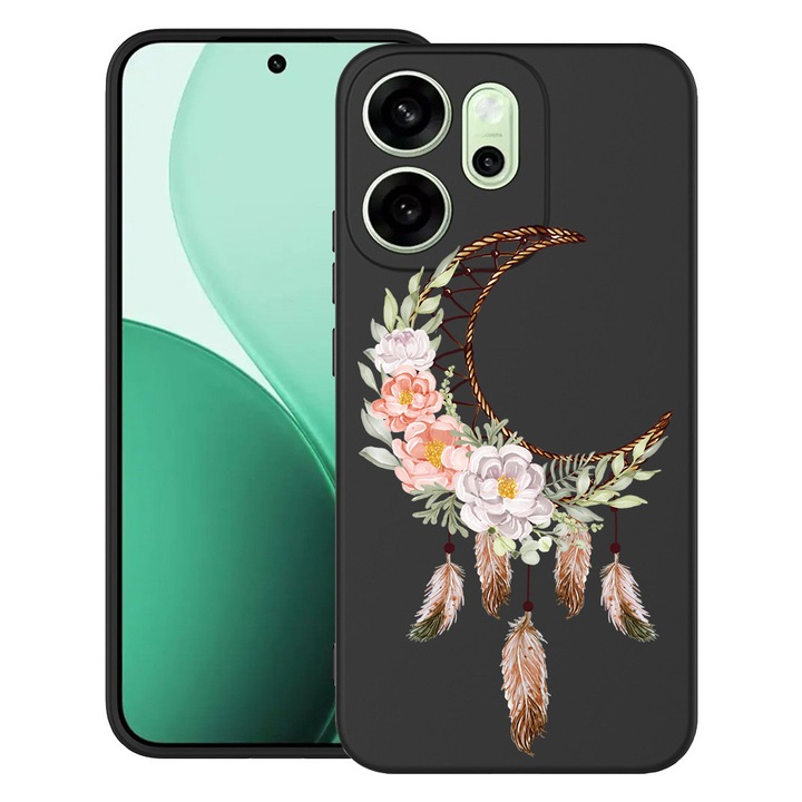 BestCase® Husa pentru OPPO Reno14 F 5G din Silicon Ultra Slim cu Design Dreamcatcher, 2043675 B 951