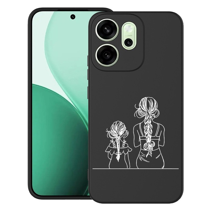 BestCase® Husa pentru OPPO Reno13 FS / Reno13 F din Silicon Ultra Slim cu Design Mom And Daughter, 2022872 B 1048