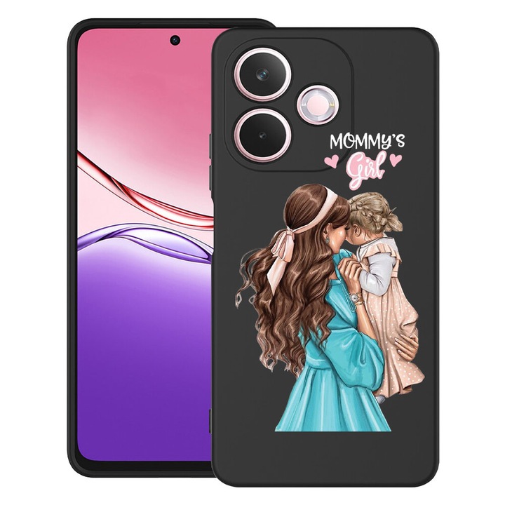 BestCase® Szilikon Ultra Slim tok OPPO A5 Pro 5G-hez, Mommy's Girl dizájnnal, 2043676 B 555