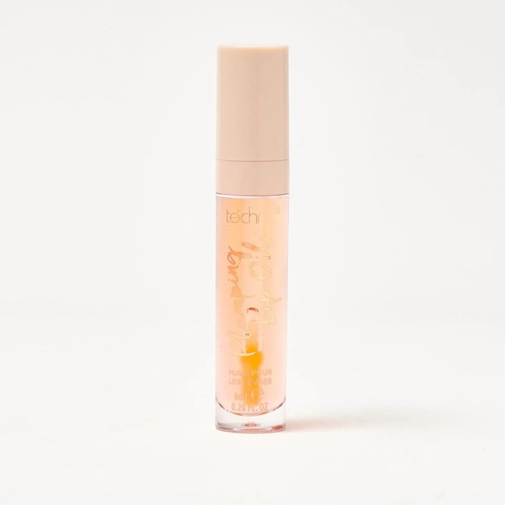 Luciu de buze, Technic, Everything Peachy, ulei infuzat, lichid, nuanta Peachy