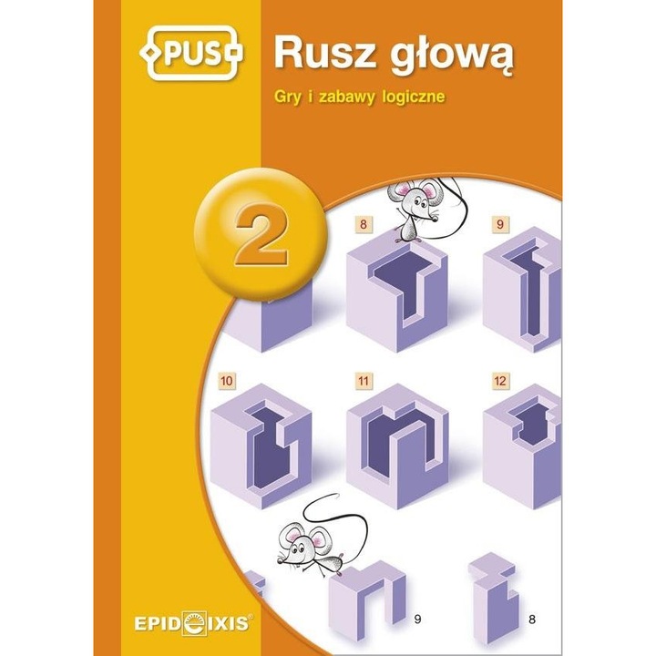 PUS Rusz glowa 2, EPIDEIXIS, activitati extracurriculare, set de jocuri logice, ilustratii colorate