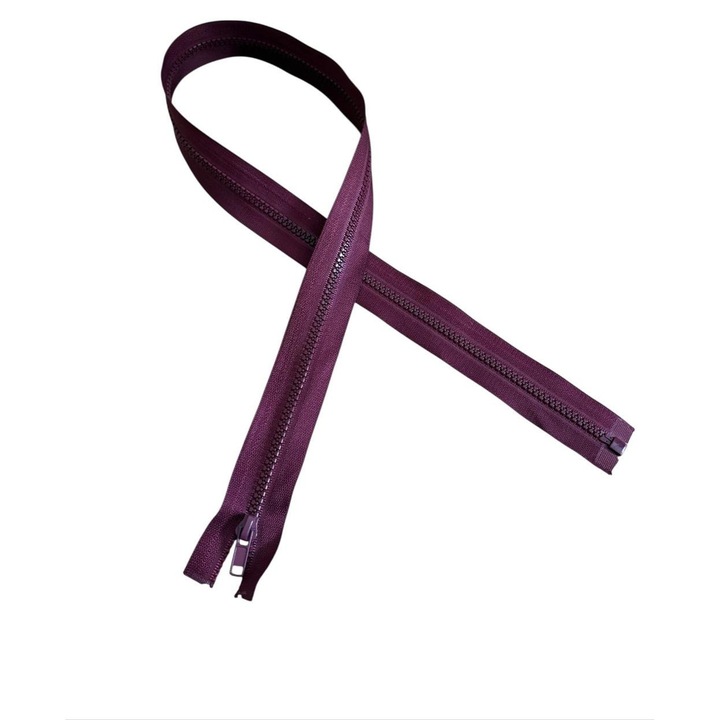 Fermoar Injectat Grena 80cm - Dinti Grosi 5mm - Rezistent pentru Geci & Echipament