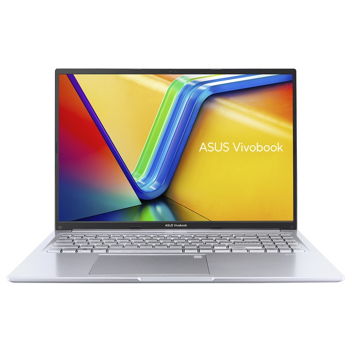 Лаптоп Asus Vivobook 16 X1605VA-SH2192, X1605VA-SH2192.24GB.500SSD, Windows 11 Pro, 16", Intel Core i5-13420H (8-ядрен), Intel Iris Xe Graphics, 24 GB 3200 MHz DDR4, Сребрист