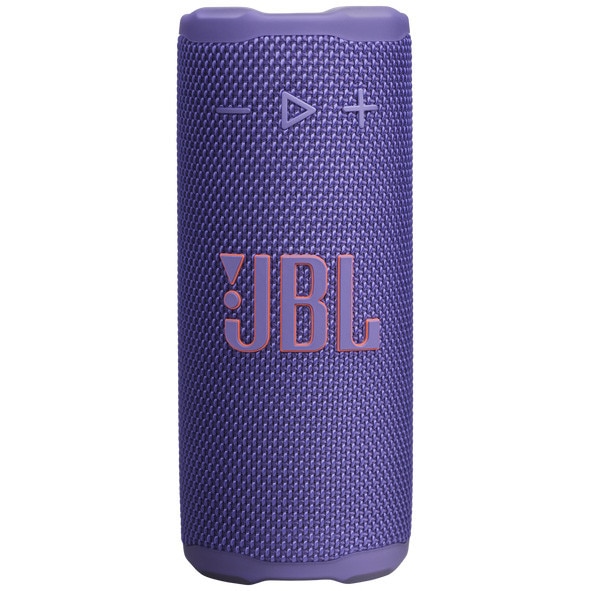Boxa portabila JBL Grip, Bluetooth, Pro Sound, Auracast, Autonomie 14 ore, Lumina ambientala, IP68, Violet