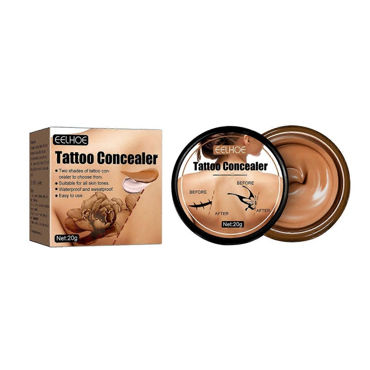 Anticearcan si corector, Waterproof, doua culori, 30ml