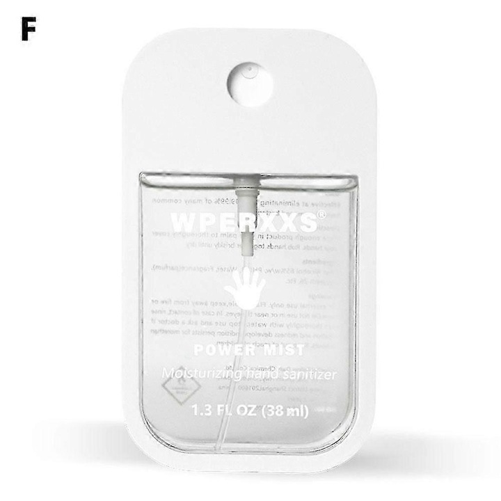 Spray igienizant hidratant, 38ml, alb