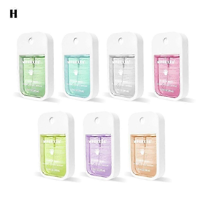 Set spray igienizant hidratant pentru maini, 38ml, arome diverse, usor de transportat