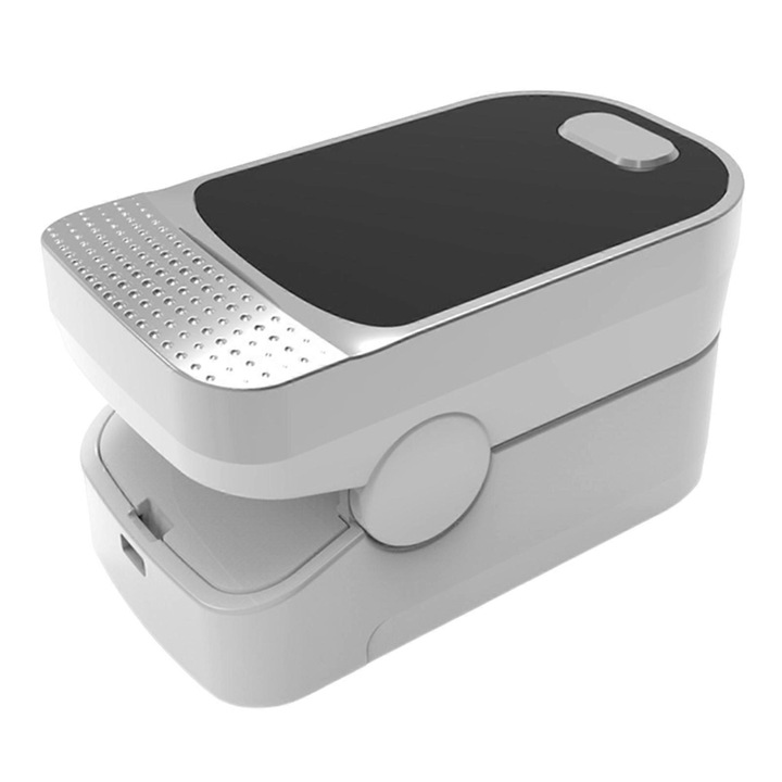 Pulsoximetru portabil, ABS, compact, utilizare usoara, set complet