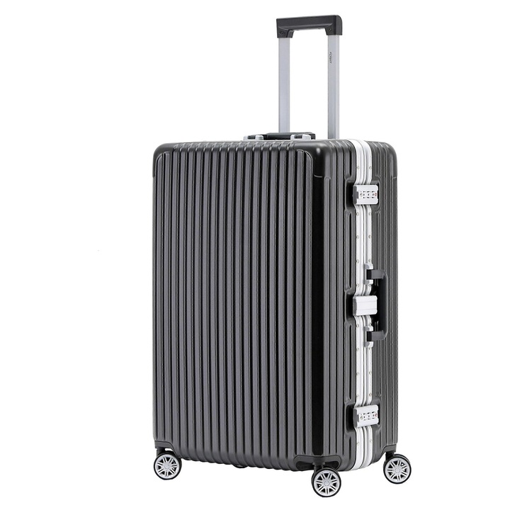 Utazótáska Silver 30'', 89L, 75x50x30cm, szénszürke