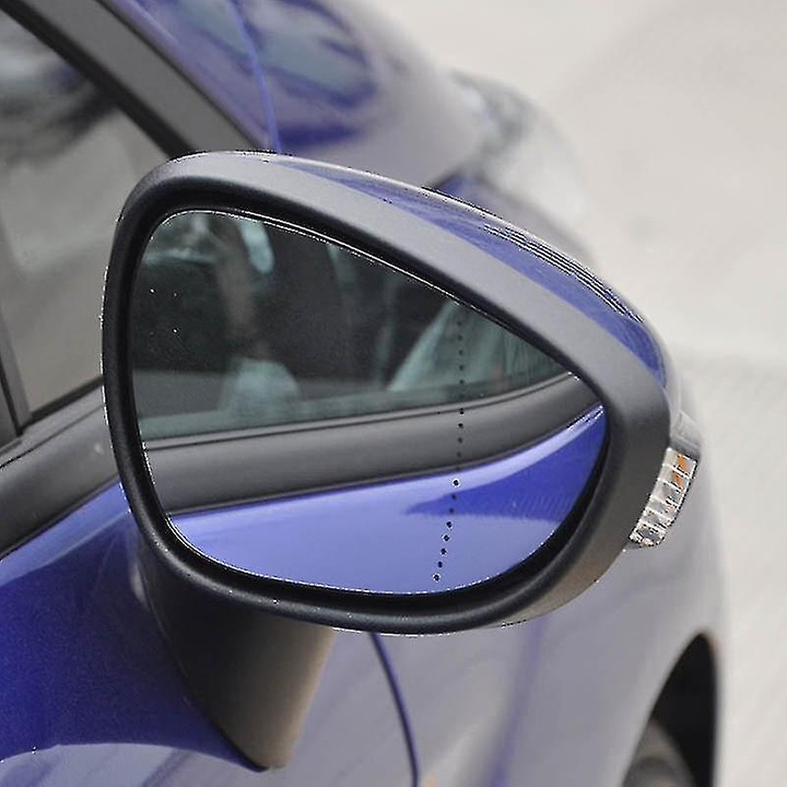 Coperti oglinda auto dreapta pentru Ford Fiesta MK7, negru, ABS