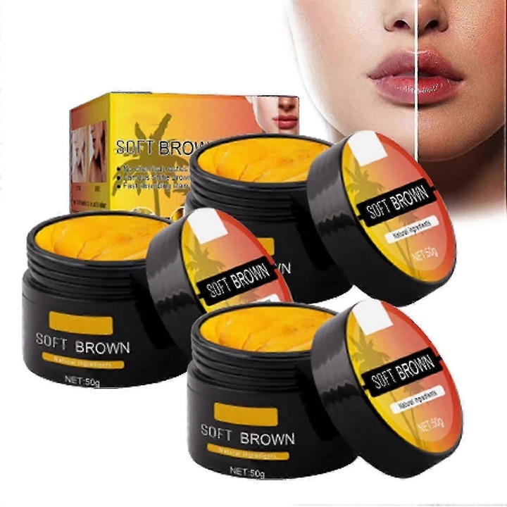 Crema autobronzanta naturala, 3 bucati, cu ulei de morcov, ulei de masline, ulei de nuca, unt de cacao, 100% natural