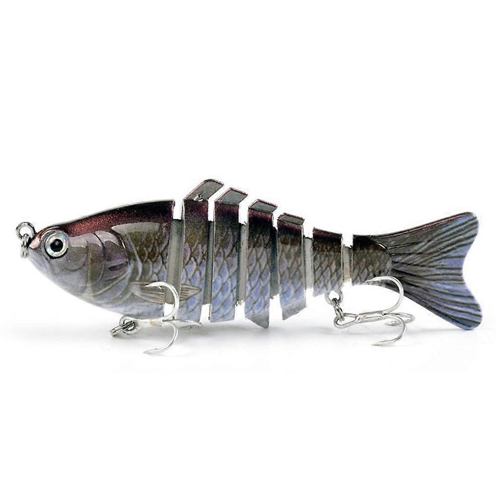 Momeala artificiala, 10cm, 6 carlige