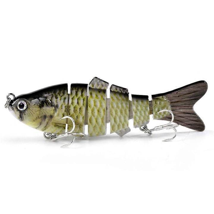 Momeala artificiala, 10cm, 6 carlige