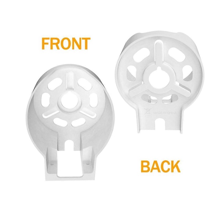 Falitartó WiFi routerhez, fehér, 1 tartó + 3 csavar + 3 tipli szett