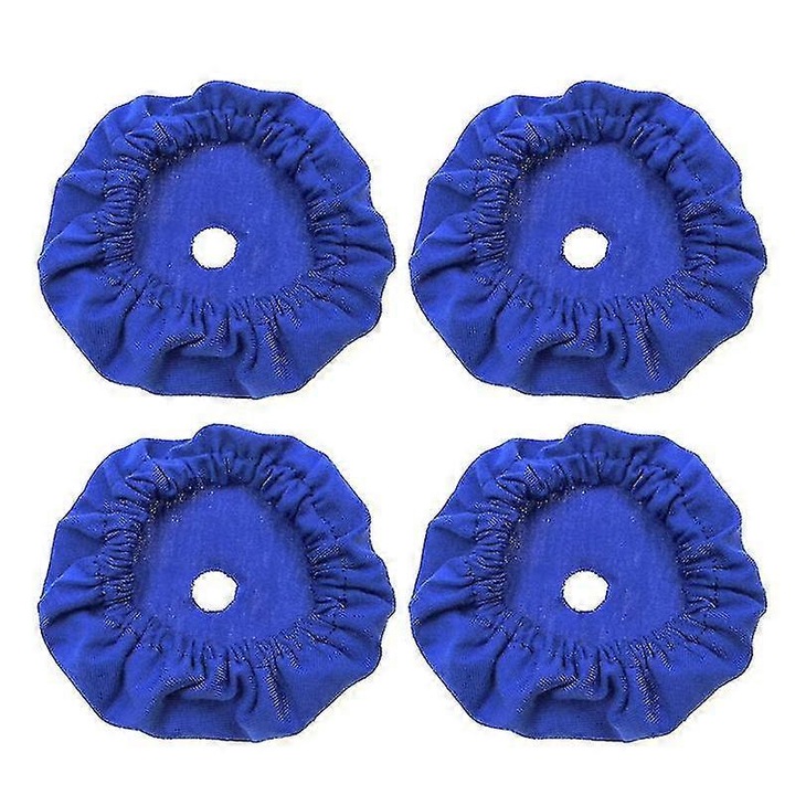 Set 4 bucati protectii pentru masca CPAP, bumbac, albastru