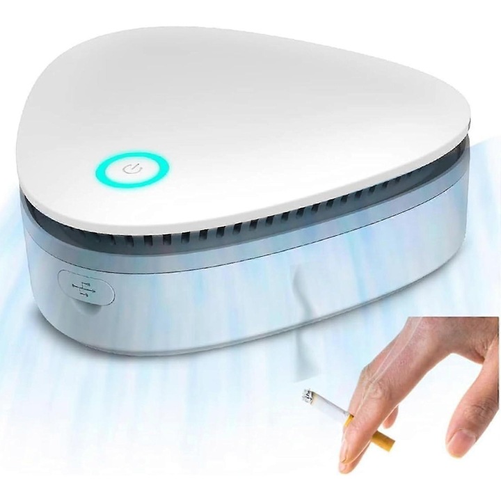 Purificator de aer cu ioni negativi, design compact, functionare silentioasa, pentru acasa, birou, tip plug-in