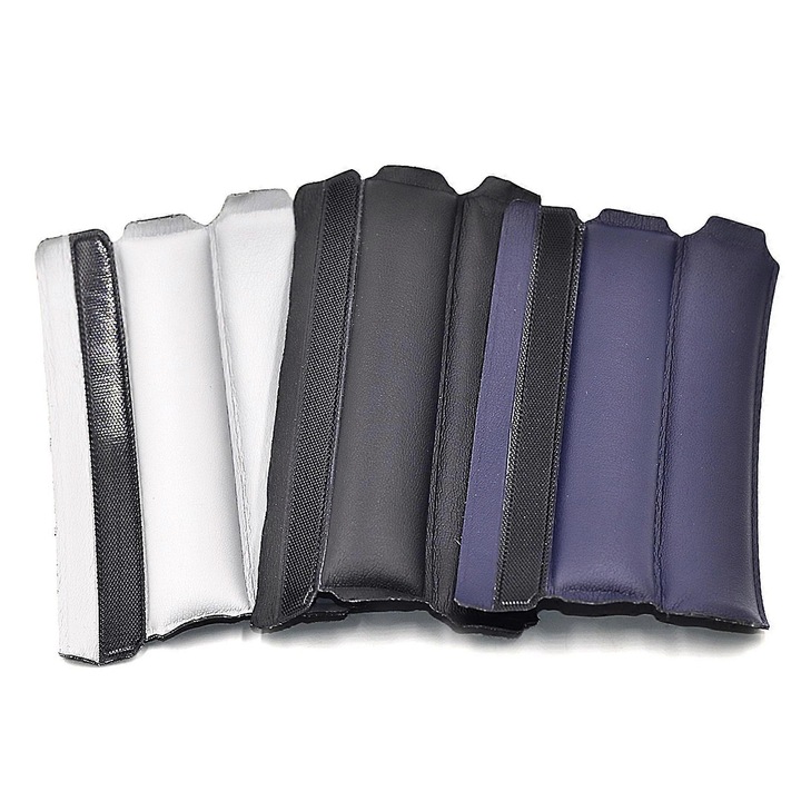 Captuseala de cap pentru casti, albastra, 138x78mm, set de inlocuire pentru Bose QC25 QC35 QC15 Soundlink2