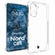 Комплект Калъф + 2x Стъкло, Bizon Case Clear Pack за OnePlus Nord CE5 5G, Прозрачен