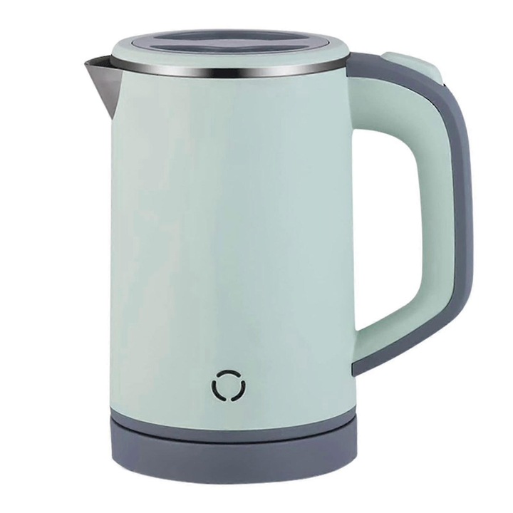 Fierbator electric 0.8L, auto-oprire, protectie la fierbere, verde, 18.5x10cm