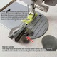 Hengerelt szegőtalp készlet, 3-10mm, rozsdamentes acél, 7x7x5cm