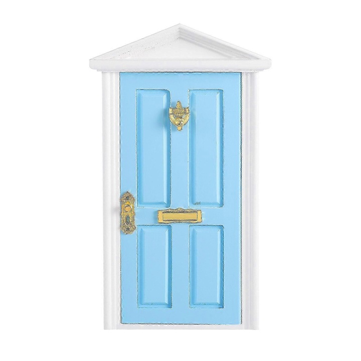 Usa miniaturala din lemn, decorare peisaj, 10.40x2.00x17.80cm, set 1 buc.