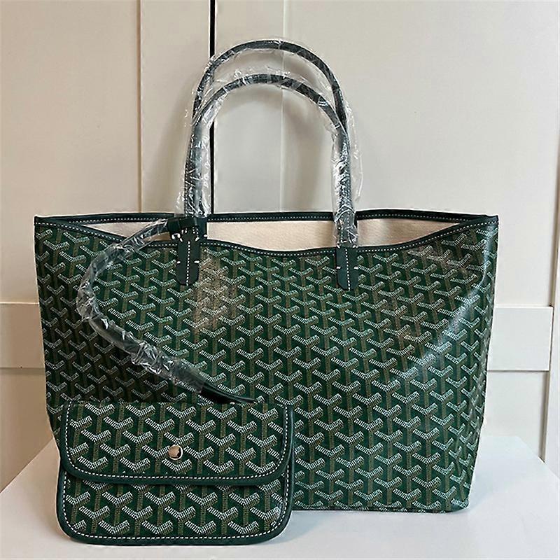 Geanta dama, Goyard, cu portofel, capacitate mare, dimensiuni