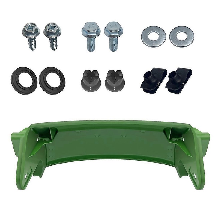 Kit parbriz superior si protectie fata pentru tractor de tuns iarba LT133 LT155 LT166 LT150 LT160 LT170 LT180 LT190, PVC, montare usoara