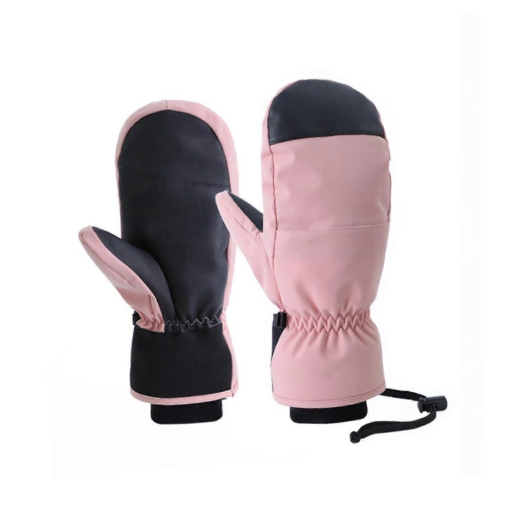 Sportkesztyű, 3 ujjas, vízálló, meleg, többszínű, M: 28x10cm, L: 30x10cm, XL: 32x11cm, 1 pár