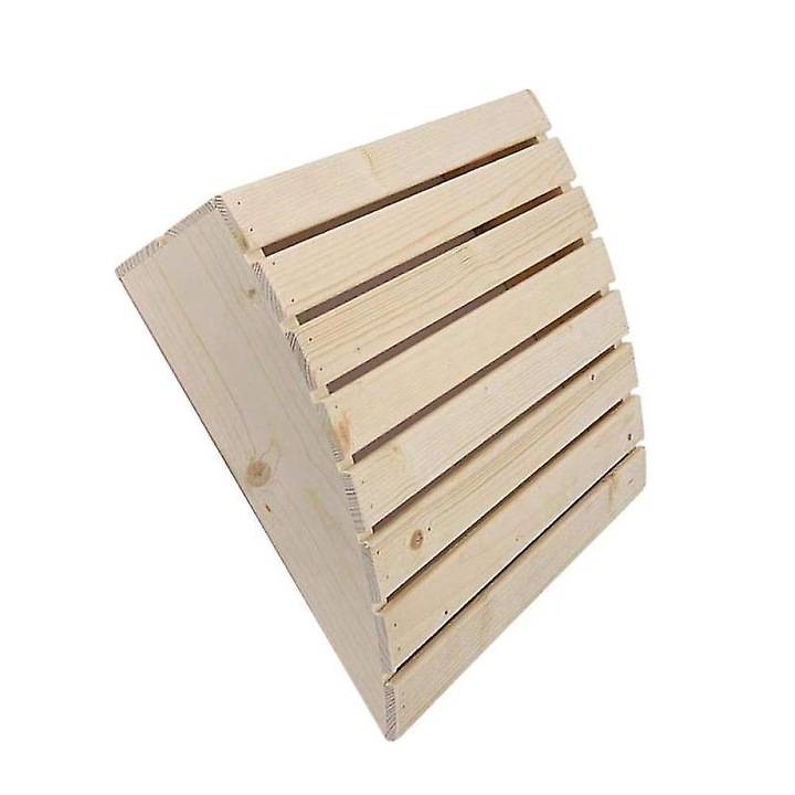 Perna pentru sauna, 39x37x10cm, culoare lemn, set 1 buc.