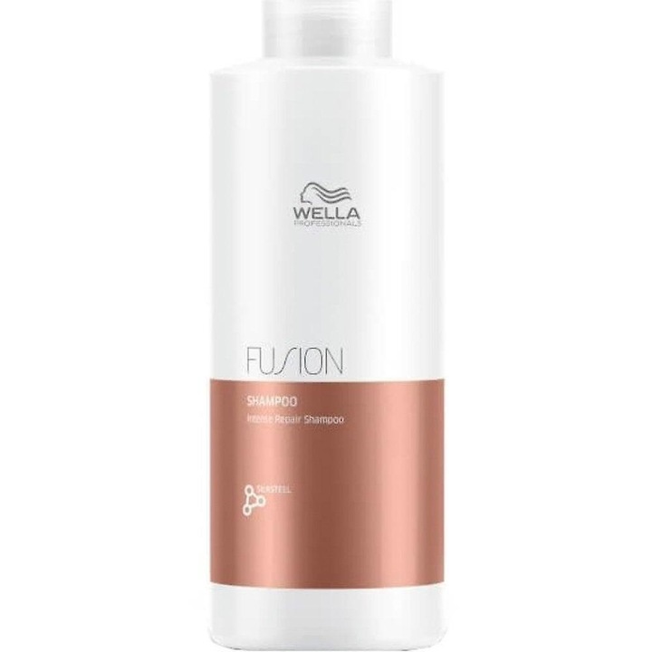 Sampon de par Wella 1000ml, reparare intensiva, tehnologie Silksteel Fusion, 1000ml