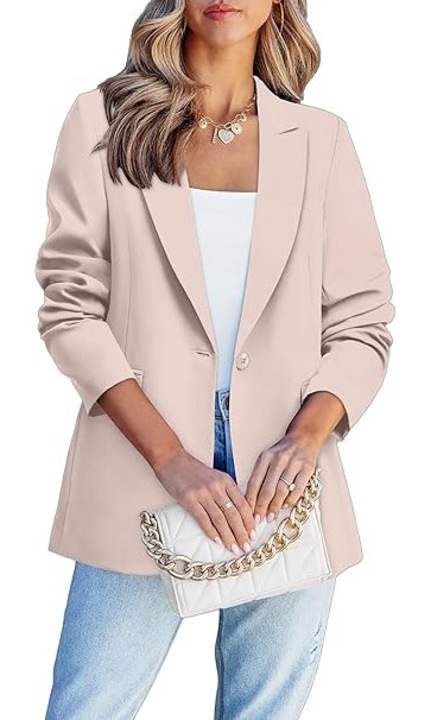 Sacou elegant cu lunga, cu si buzunare, M, Kaki