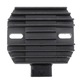 Regulator de tensiune pentru motociclete Yamaha V-Star 1100, 6 pini, negru