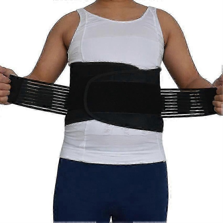 Orteza de spate reglabila, material ABS si TPR, respirabil, XXL